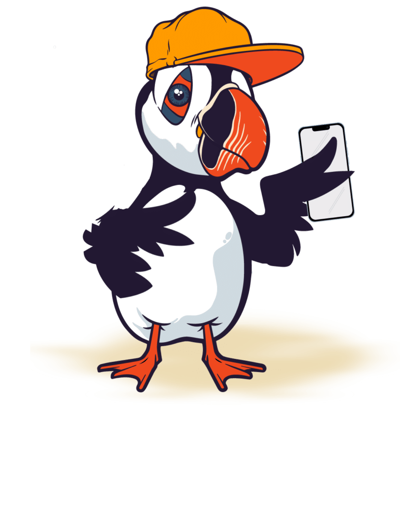 Piper Puffin - Let's connect