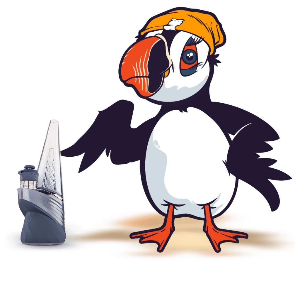 Piper Puffin Pointing Down
